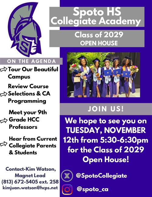 Collegiate Academy Open House
